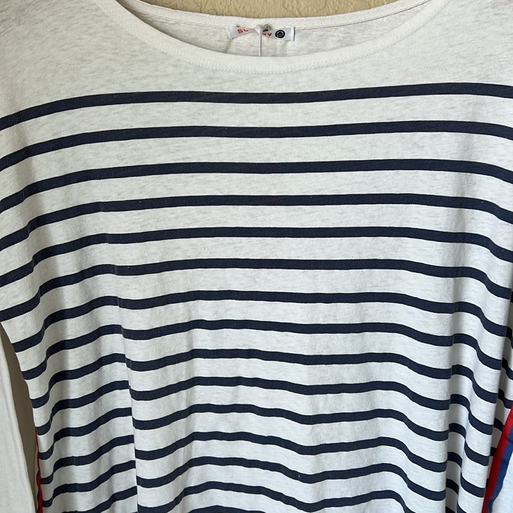 Sundry blue and white striped tee NWT - Picture 5 of 9